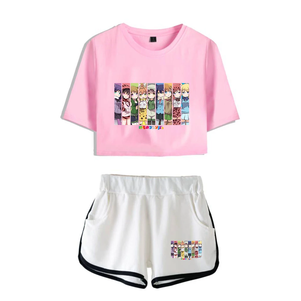 

Anime LoveLive! Kotori Minami 's School Idol Summer Women/Girl High Quality Sets Sexy Short Tops+shorts Elastic Waist Suits