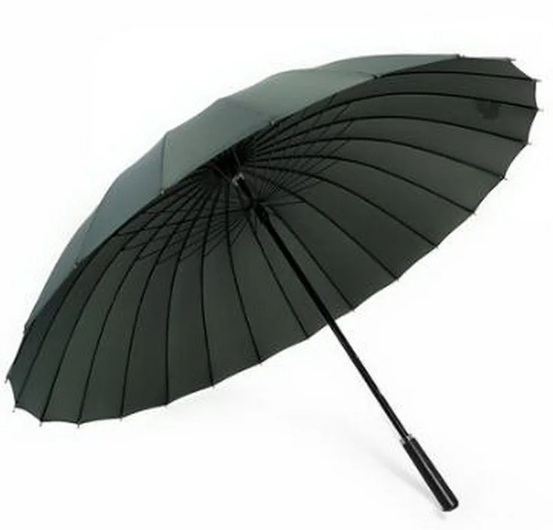 

Fabric Long Handle Umbrella Large Outside Women Uv Protection Windproof Umbrella Female Sombrinhas Femininas Rain Gear EA6YS