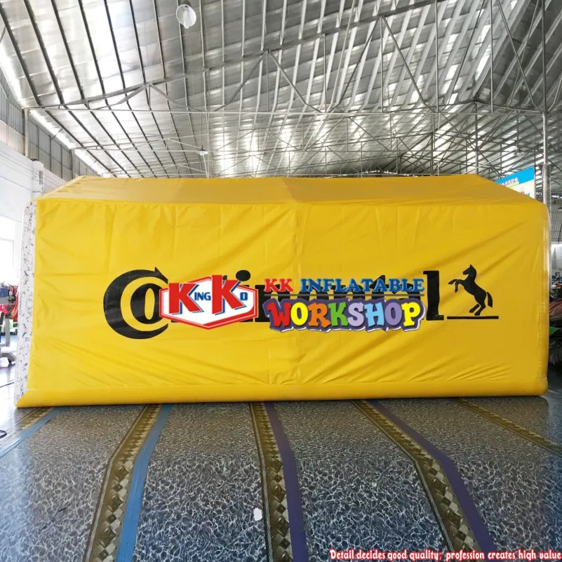 Профессиональная фабричная цена высокое качество ПВХ брезент надувная палатка