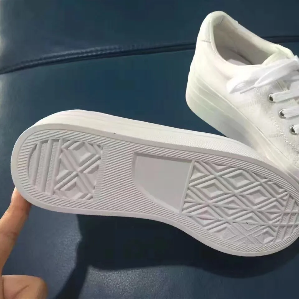 

GXCMHBWJ Women Classic Canvas Shoes Black White Checker Thick Bottom High Platform Lady Sneaker Height Increase Vulcanize Shoes
