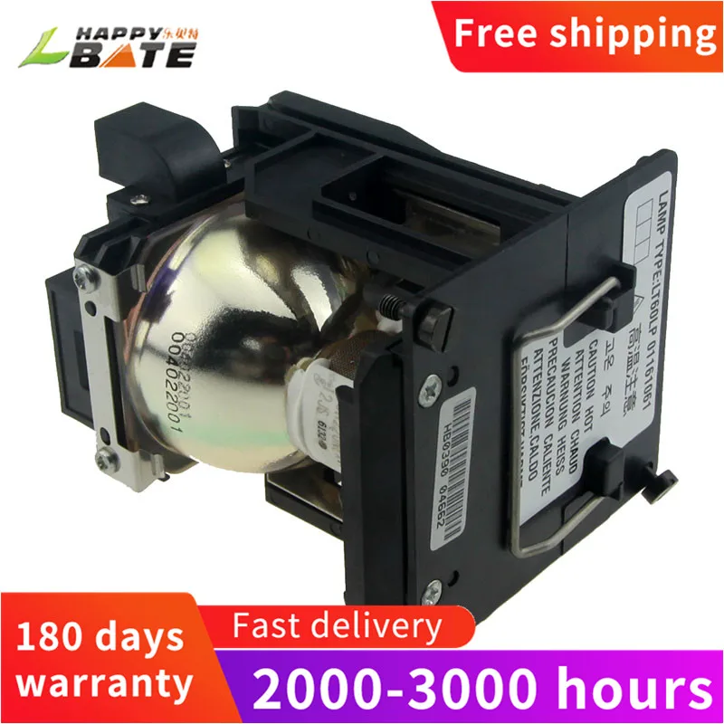 

Replacement Projector Lamp with housing LT60LPK for LT200 LT220 LT240 LT245 LT260 LT265 HT1000 HT1100 LT60 WT600 NSH220W