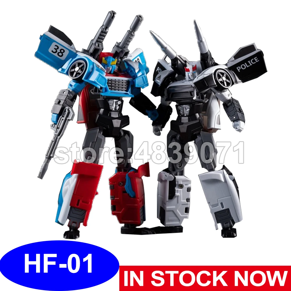 Фигурки героев мультфильма TT Hongli игрушки HF01 красный дымчатый белый Prowl Poliec