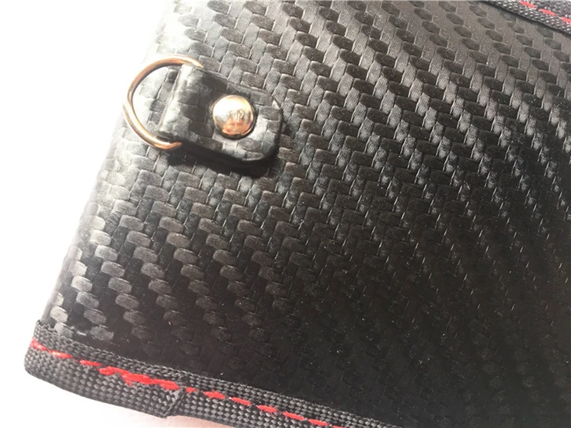Faraday Автомобильный Дистанционный ключ сумка RFID сигнала блокатор карты сумки FOB Экранирование защитные ключи бумажник чехол для защиты конфиденциальности BAG1058