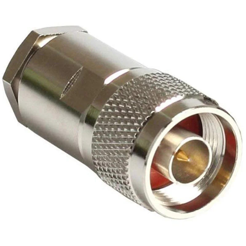 Фото 10PCS N Male Plug RF Coaxial Connector Clamp RG8 LMR400 RG213 RG165 RG393 Cable Инструменты 10PCS N Male Plug RF Coaxial Connector Clamp RG8 LMR400 RG213 RG165 RG393 Cable Инструменты