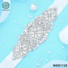 (1 шт.) свадебное платье стразы свадебный пояс с кристаллами атласные свадебные повязки с бриллиантами аксессуары WDD1120