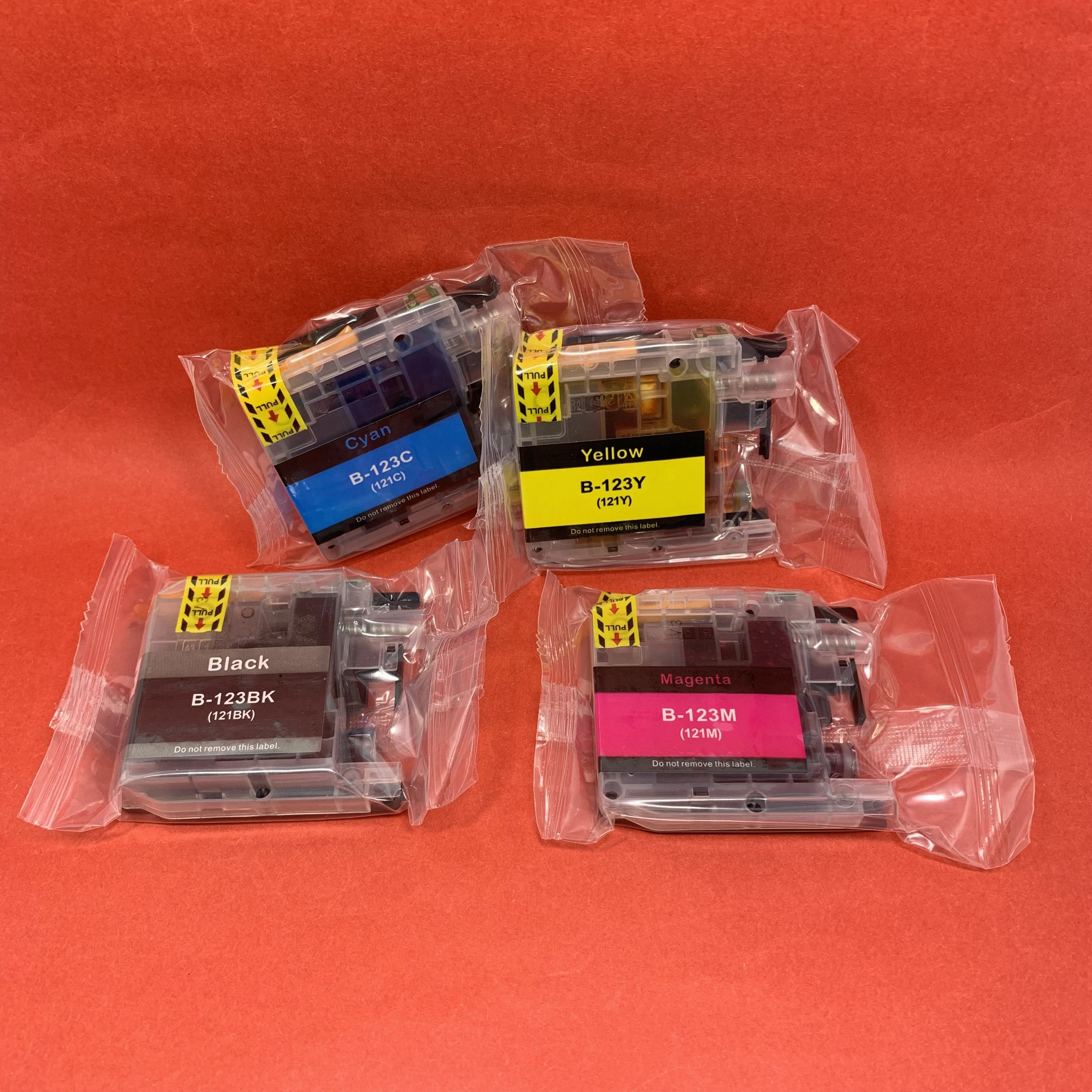 Совместимый чернильный картридж YOTAT LC121 LC123 для Brother DCP-J552DW DCP-J752DW DCP-J132W DCP-J152W/J650DW |
