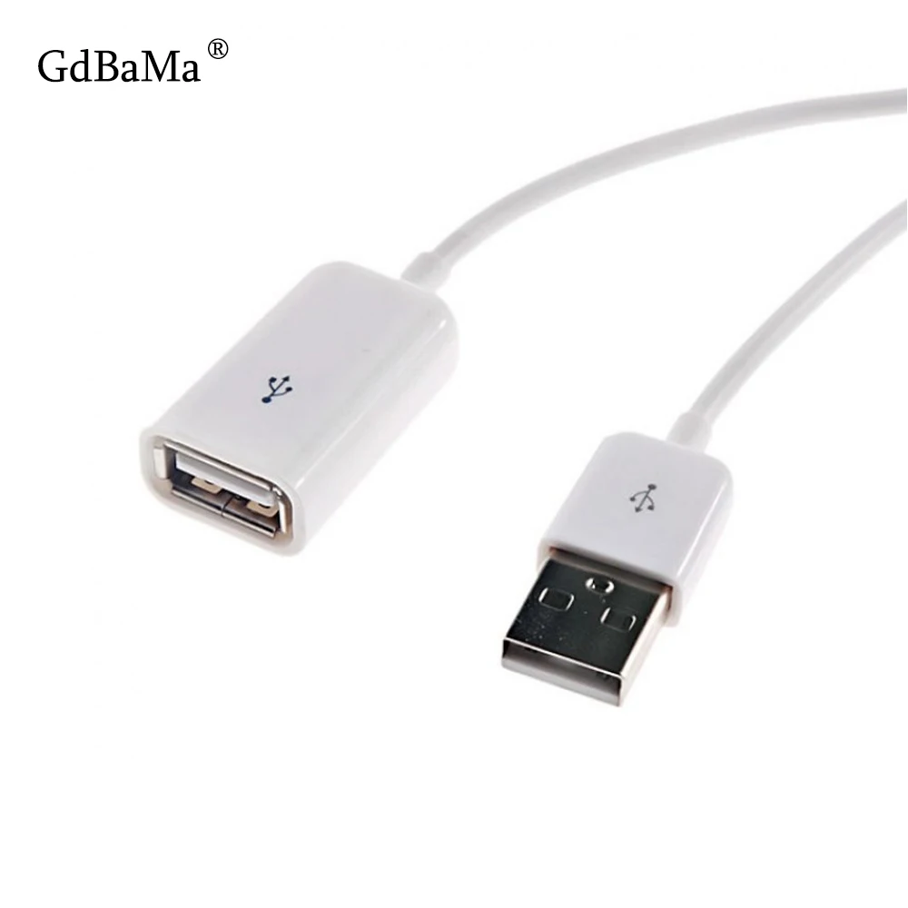 1 шт. удлинитель данных USB 2 0 штекер-гнездо м зарядный дополнительный кабель для