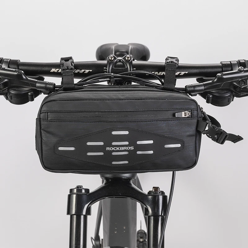 

ROCKBROS Cycling Bike Bag Front Handlebar Bicycle Bag Frame Basket Waterproof Multifuctional MTB Road Scooter Bike Bag Pannier
