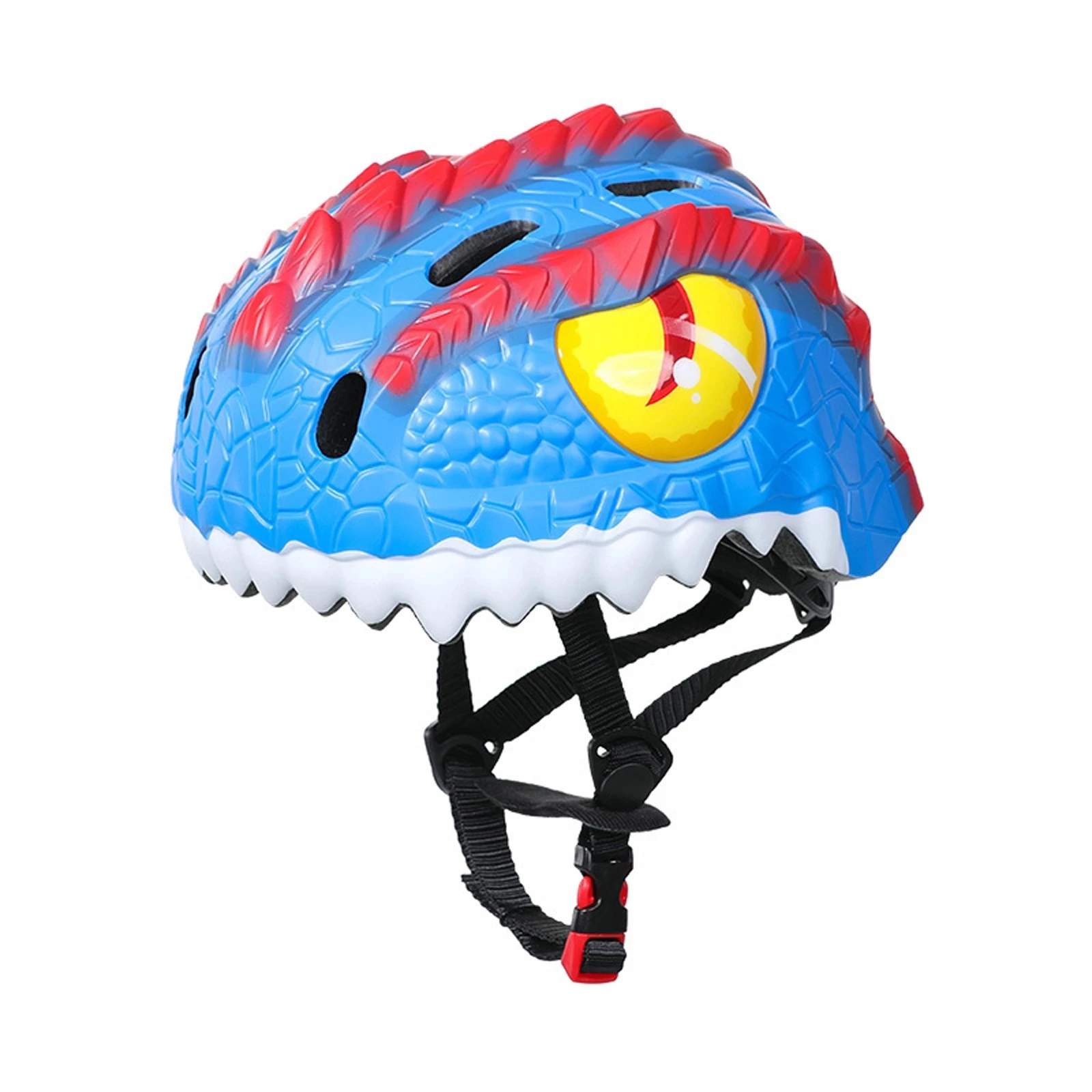 Children's Bicycle Helmet 3D Dinosaur Part Scooter Various Sports Adjustable Kid Girl Boy Breathable Hole | Спорт и развлечения