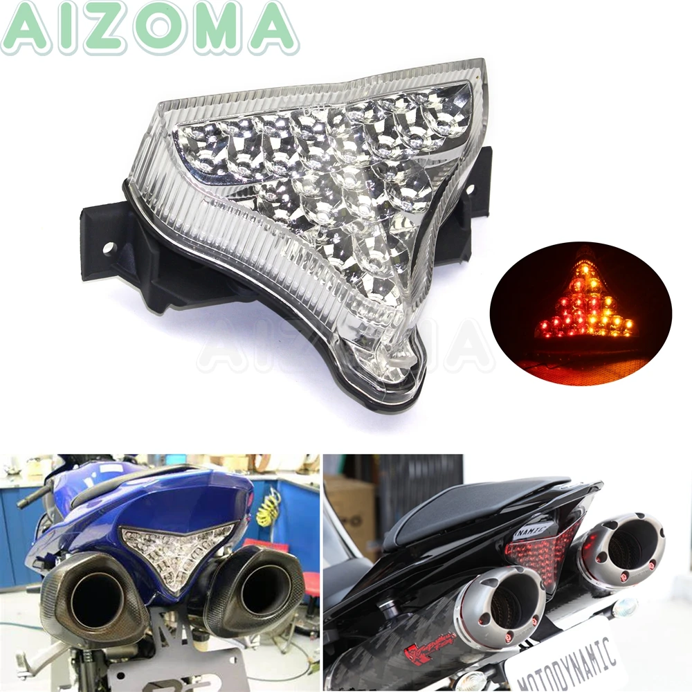 Задние тормозные задние фонари 15 шт. LED интегрированный красный задний фонарь с