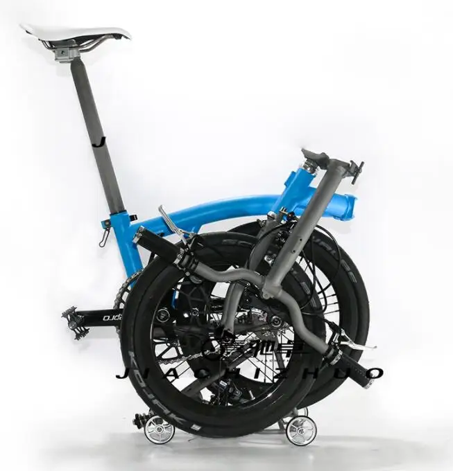 Titanium Alloy Folding Bike Two-Color 16inch Inside 5 Speed | Спорт и развлечения