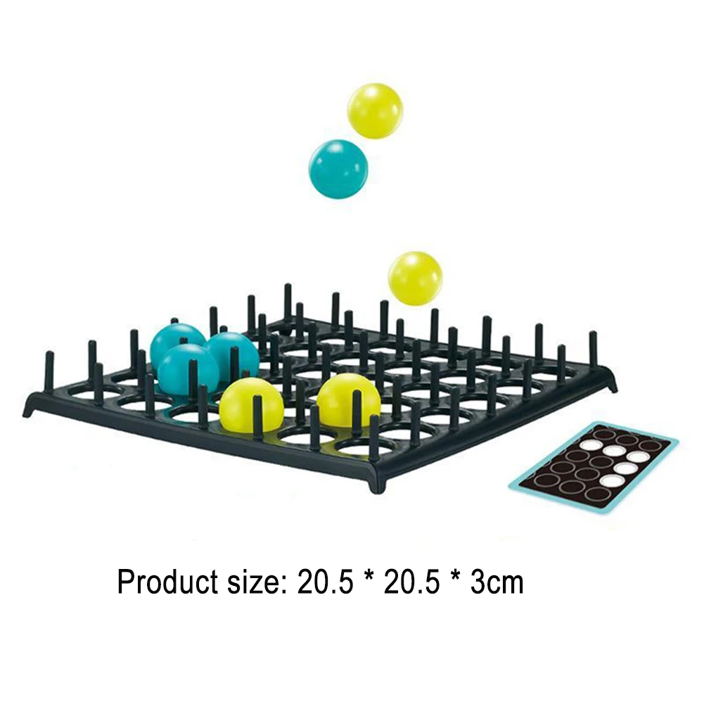 

Bounce Off Game with Bouncing Pattern Challenges Interactive Toys for Family Teens Adults and Kids Bouncing Ball Board Game