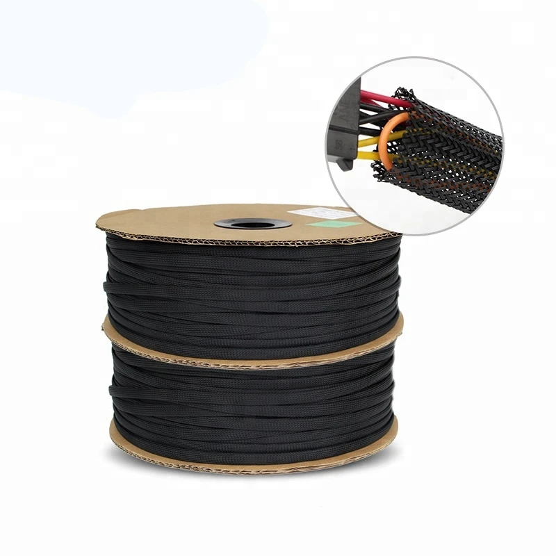 Нейлоновая плетеная изоляционная оболочка для проводов 90 мм 100 120 150 мм|Кабельные