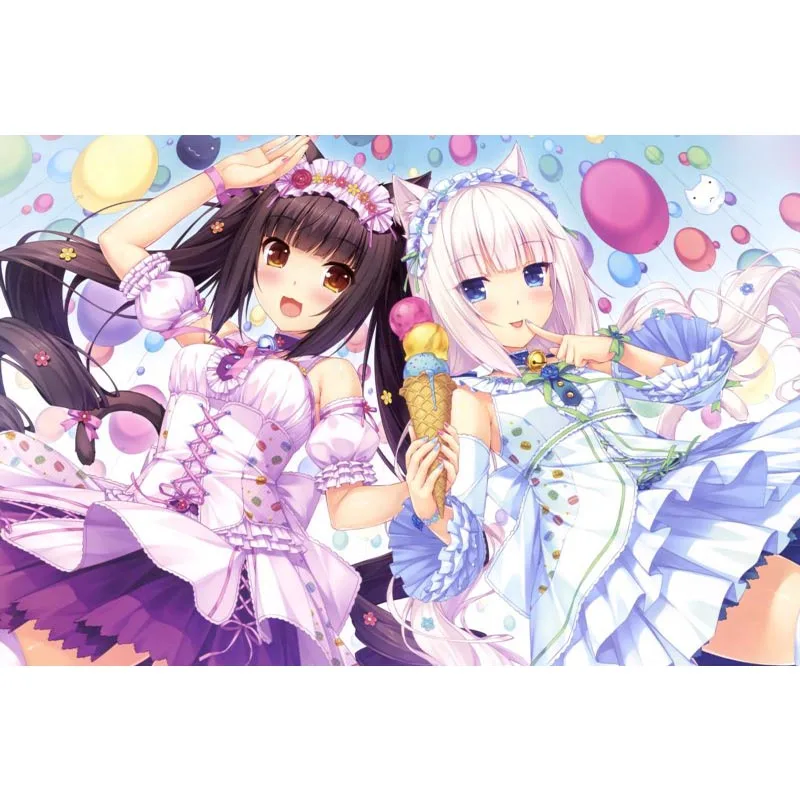 Аниме постеры NEKOPARA на заказ печать Настенная картина для гостиной украшение