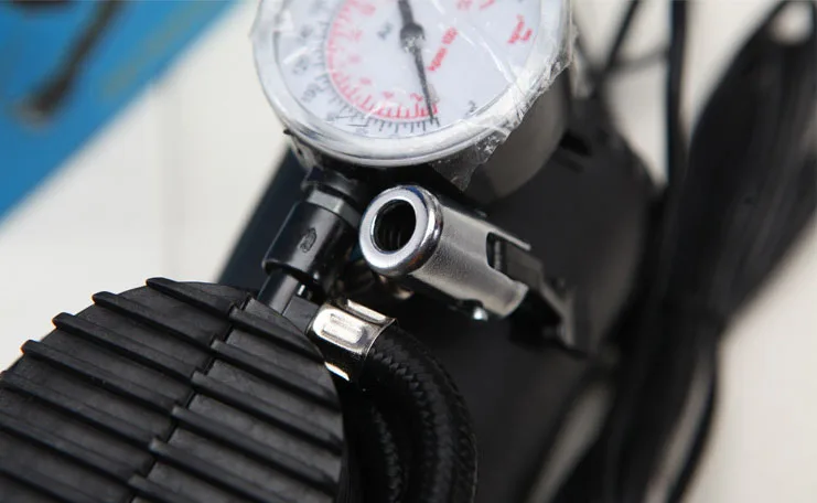 Портативный 12V 90W 300 PSI Электрический автомобильный воздушный компрессор с 3