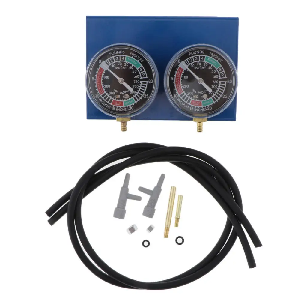 

Motorcycle Carb 2 Carburetor Fuel Vacuum Synchronizer Gauges Balancer Meter Kit