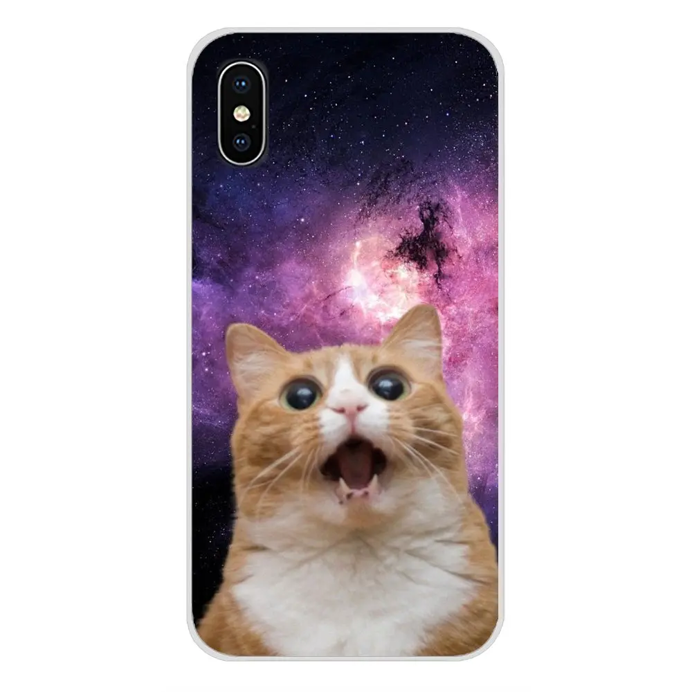 Для Apple iPhone X XR XS 11Pro MAX 4S 5C SE 6S 7 8 Plus ipod touch 5 6 аксессуары чехол для телефона Space