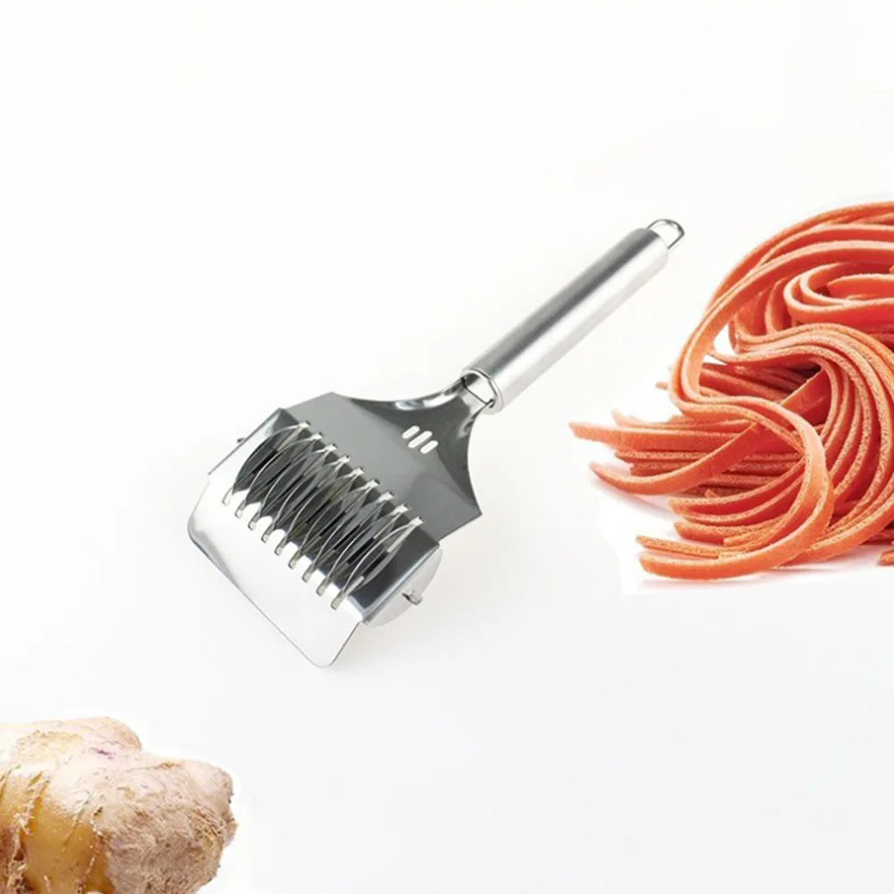 

1PC Noodle Cutter Sturdy Manual Spaghetti Maker Stainless Steel Noodle Cutter Tools Pasta Maker