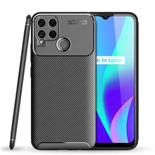 For Oppo Realme C15 Case Cover Realme C12 C11 C1 C2 C3 Soft Silicone TPU Anti-knock Bumper Matte Back Phone Case For Realme C15