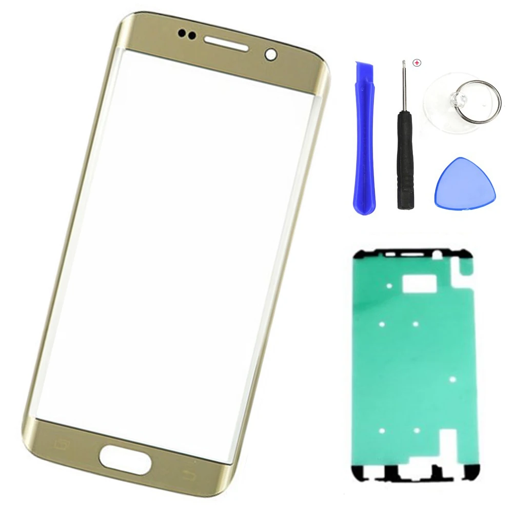 Сменное внешнее стекло экрана для samsung S6 Edge Plus G928F G928 + сенсорный ЖК экран Объектив