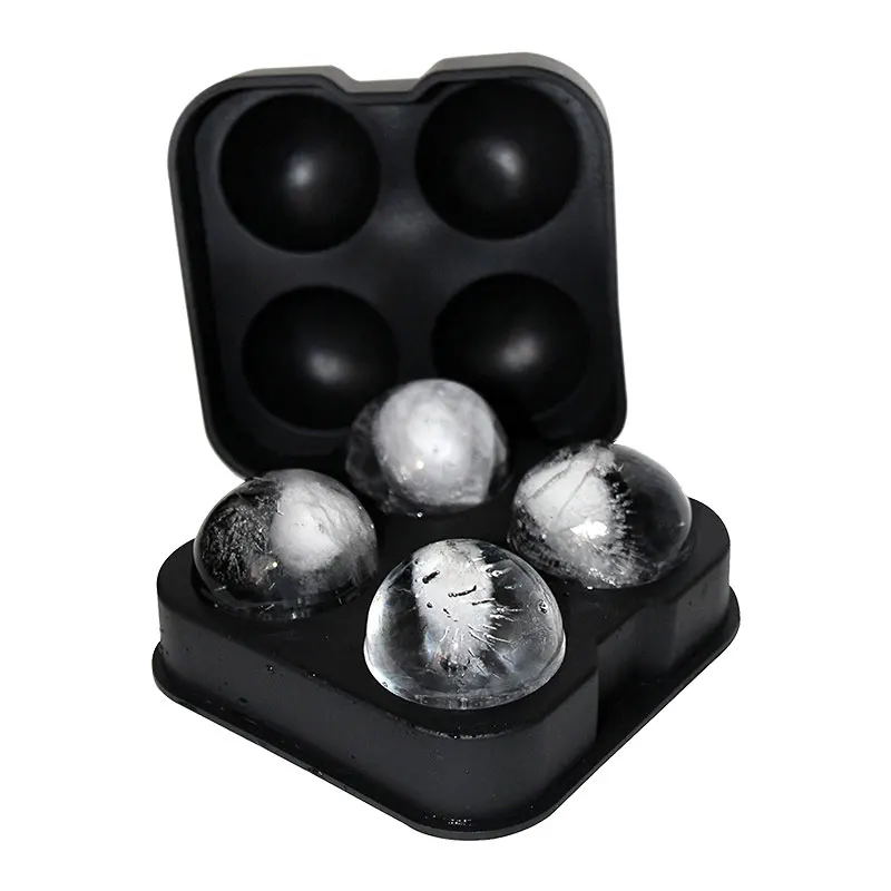 Огромные снежки для виски силиконовая форма ледяных шариков отверстие лоток