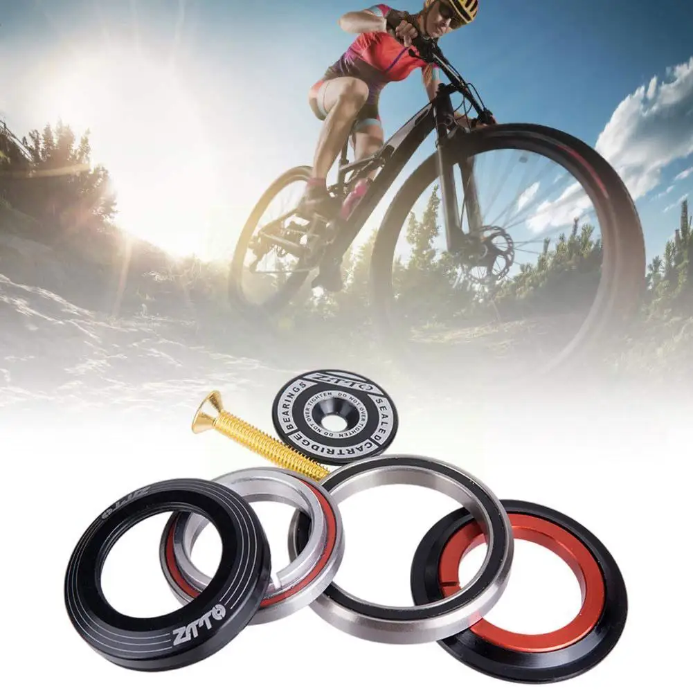 

ZTTO 42 52mm MTB Bicycle Front Fork Tapered Tube Fork Bicycle Set Accessories Head Bearings Z1C9