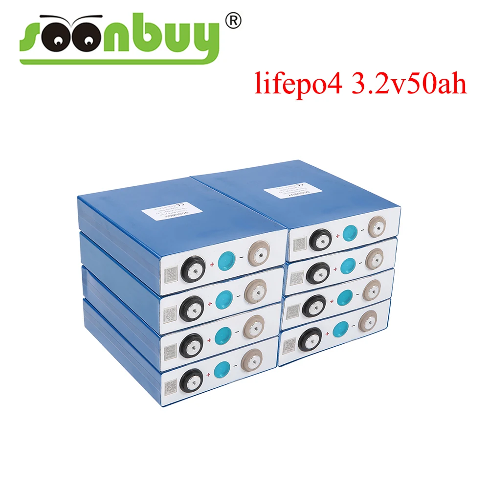 2021NEW 3 2 v 50Ah lifepo4 ячейки литий ионная аккумуляторные батареи с длительным сроком