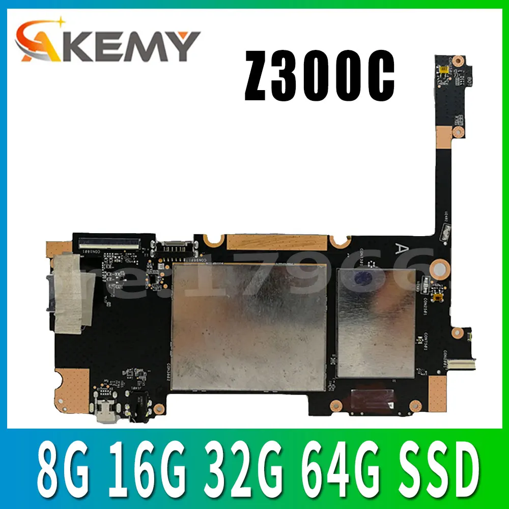 

Новинка! Оригинал для For Asus ZenPad 10 P023 Z300C планшеты материнская плата для ноутбука логическая плата W/ C3200-CPU 8G 16G 32G 64G SSD