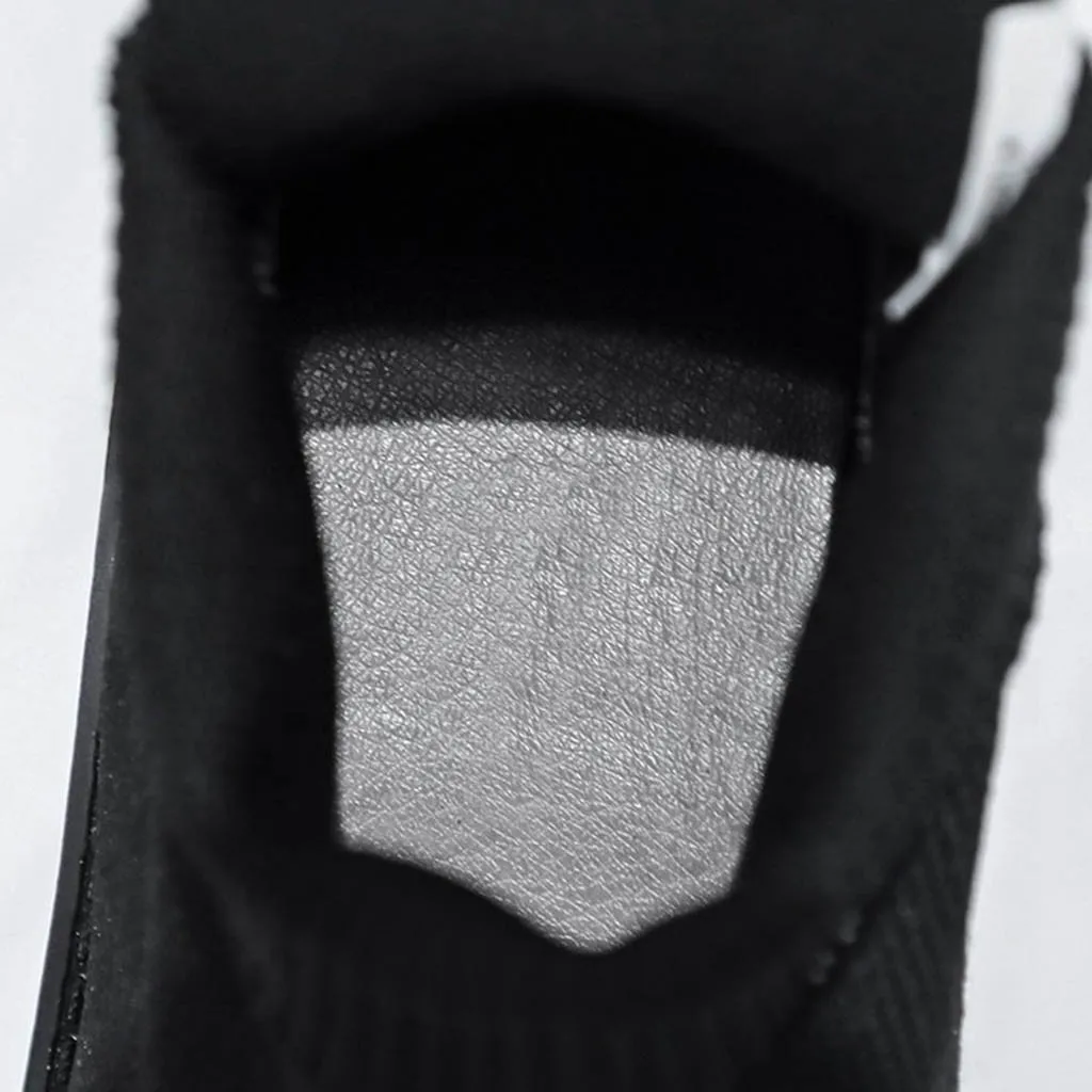 Модные маленькие ботильоны осенние ботинки-носки эластичные короткие женские