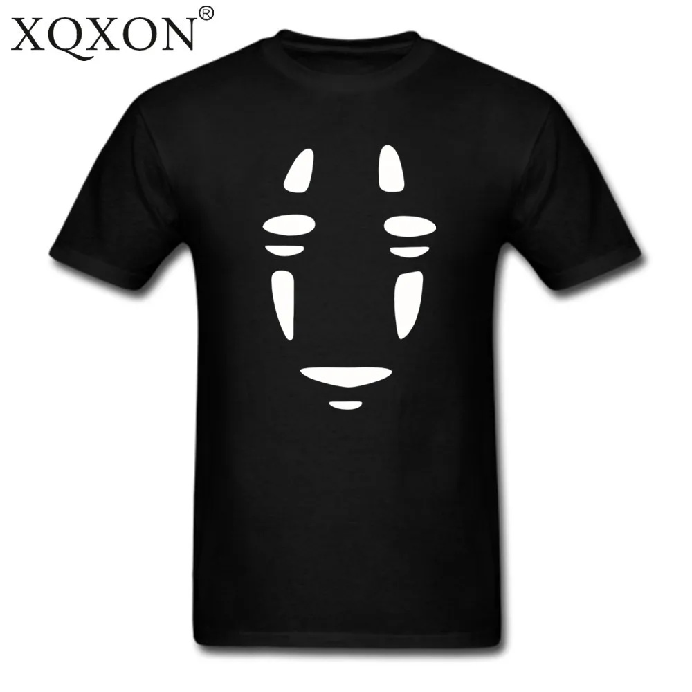 

New new summer pullover men t shirt casual funny No Face Noface Spirited Away Chibli Manga Anime man t-shirt tops tee D78