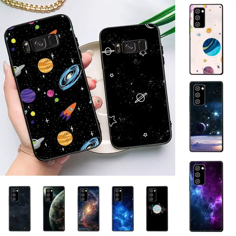 

Star Space Phone Case For Samsung Galaxy Note10Pro Note20ultra for note20 note10lite M30S Back Coque