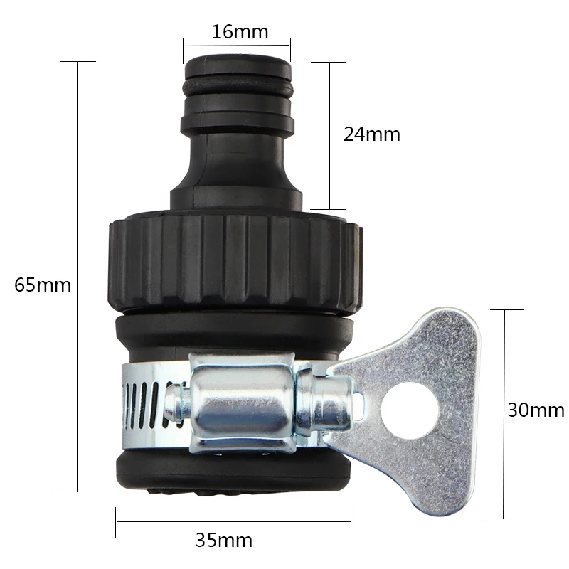 Универсальный переходник для водопроводного крана насадка быстрого подключения