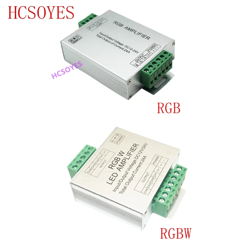 Светодиодный Усилитель RGBW/RGB 12 24 В постоянного тока а 4 канальный выход
