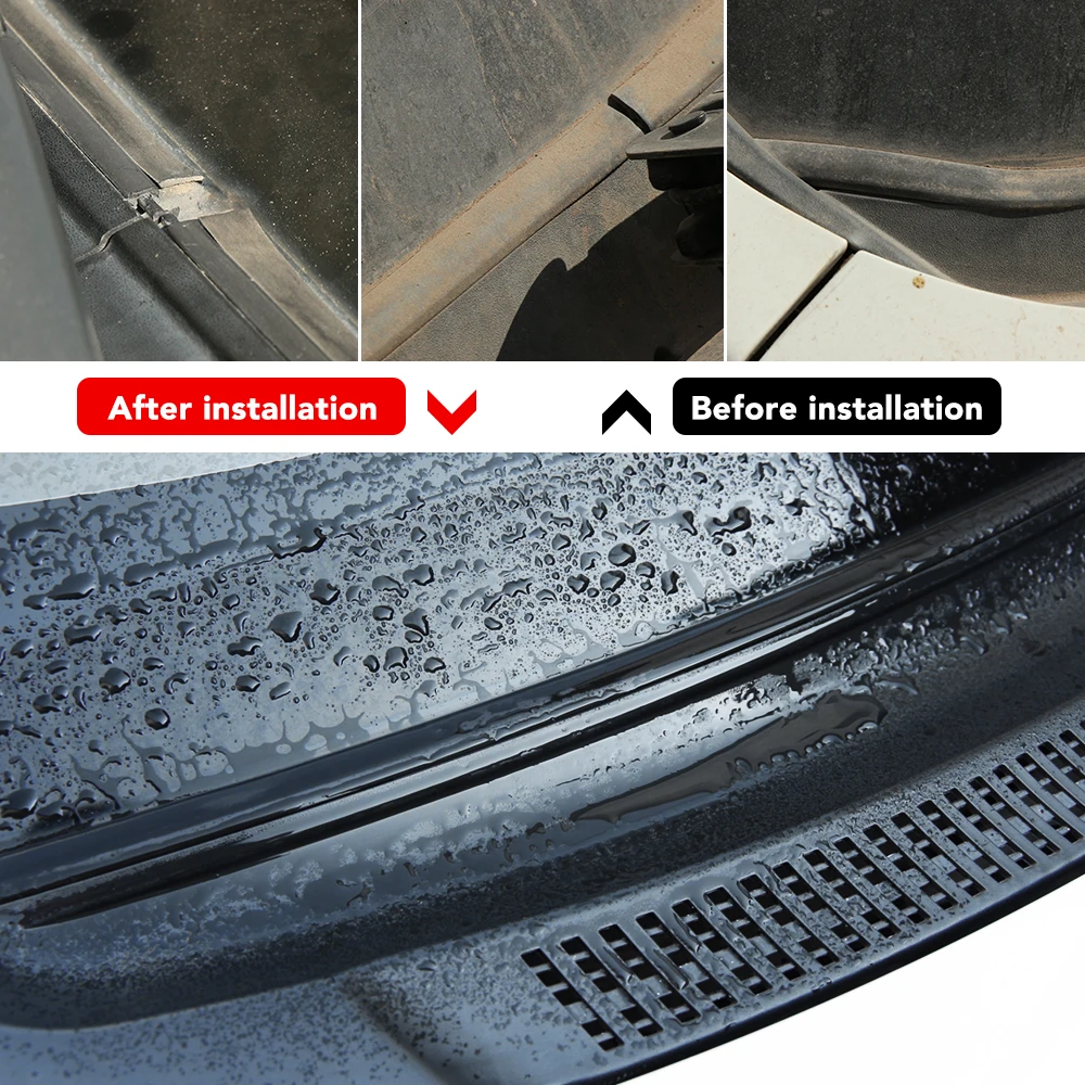 Ageing Rubber Seal Strips Under Front Windshield Panel for Chevrolet Cruze Epica Lova jeep renegade compass wrangler dodge | Автомобили и