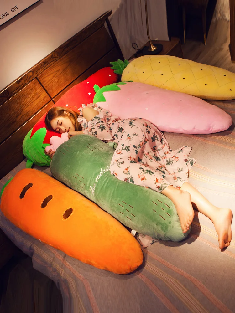 

Stuffed Plush Carrot Toys Soft Doll Pillow Simulation Cute Plush Toy Furry Giant Pillow Gifts Children Juguetes Soft Toys JJ60MR