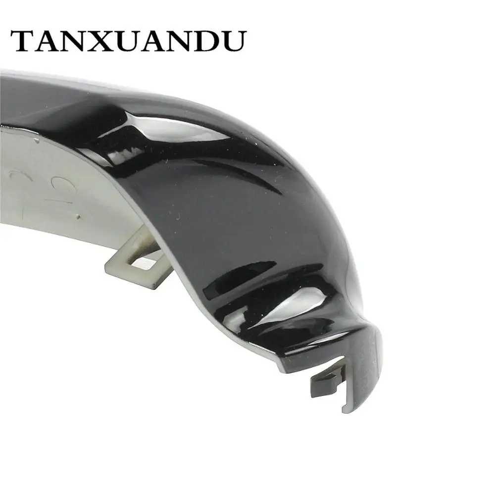 Черная крышка для дверного зеркала крыло отделка заднего вида чехол подходит SMART