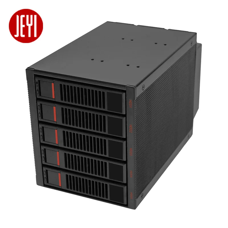 JEYI 5BAY HDD 5 3 'DISK отделка iStorage DH3307|Корпус жесткого диска| |
