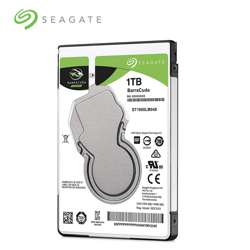Seagate бренд портативных ПК 2 5 &quot120 Гб 160 250 ГБ 320 500 1 ТБ SATA 3 0 GB/s 6.0Gb/s жесткий диск 6 МБ/16