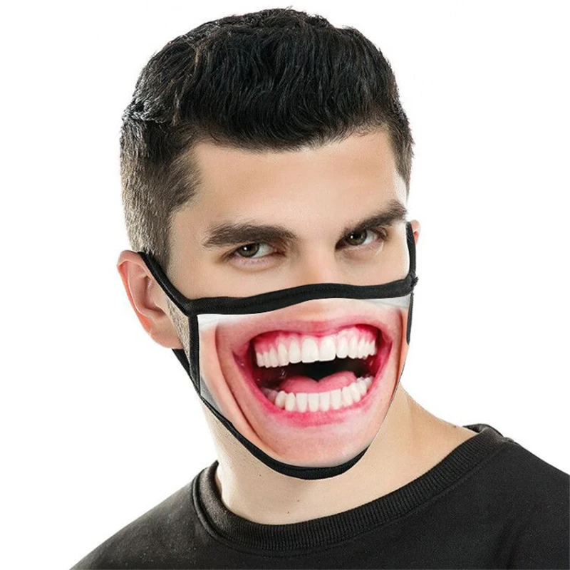 Забавная маска от пыли влагостойкое декорирование Новая творческая личность