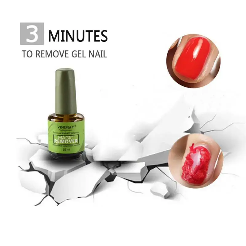 15ML Nail Gel Polish Burst Magic Remover Soak Off UV LED Fast Healthy Cleaner Solution TSLM1 | Красота и здоровье