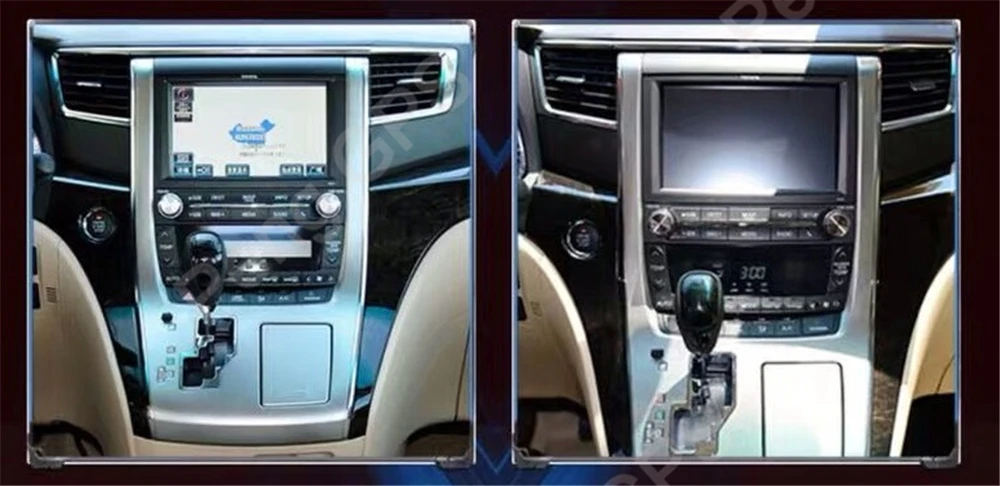 4G+ 64G Android 8,1 Тесла вертикальный экран для Toyota Alphard 2007-2013 аудио плеер в тире Carplay 1920*1080 gps навигационный блок
