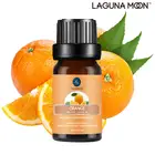 Апельсиновые эфирные масла Lagunamoon, 10 мл, увлажнитель, диффузор, массаж, перечная мята, эвкалипт, лимон, лемонграсс, эфирное масло