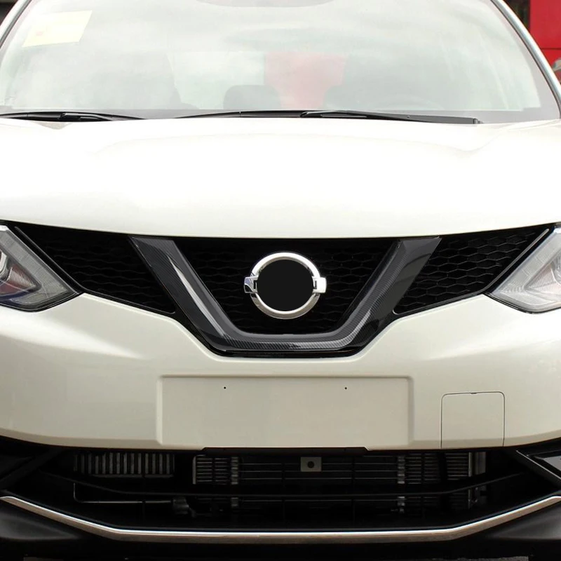 Для Nissan Qashqai- настраиваемая Передняя средняя решетка запасная крышка аксессуары для стайлинга автомобилей