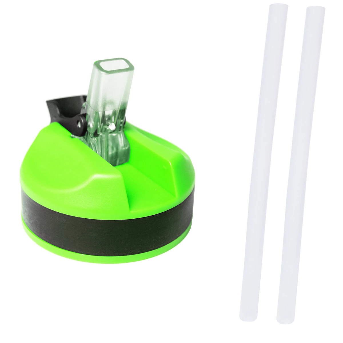 Green Lid Quifit бутылка крышка с соломинкой Для 43 унций 64 унций 73 унций 128 унций галлон бутылка для воды оригинальная пластиковая чашка герметичная Пылезащитная крышка - Цвет: Green Lid