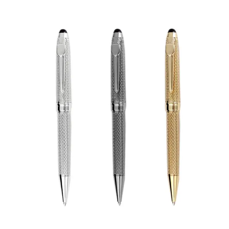 

1.0mm Luxury Twist Ballpoint Pen Business Signature Rollerball Business Office Supplies Stationery Writing Gift M5TE