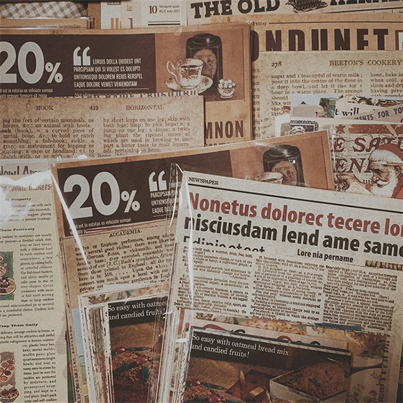 

110 шт., штампы для записей в ретро стиле