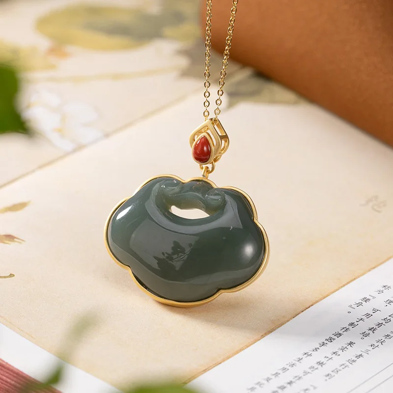 Этническое ожерелье из серебра S925 пробы с подвеской в виде свитера|Ожерелья| |