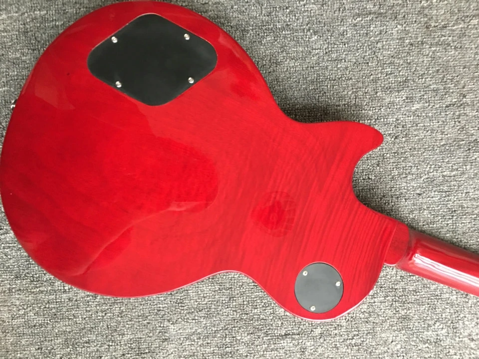 Горячая Распродажа. Электрическая гитара. tiger flame top. Ручная работа гитара с 6