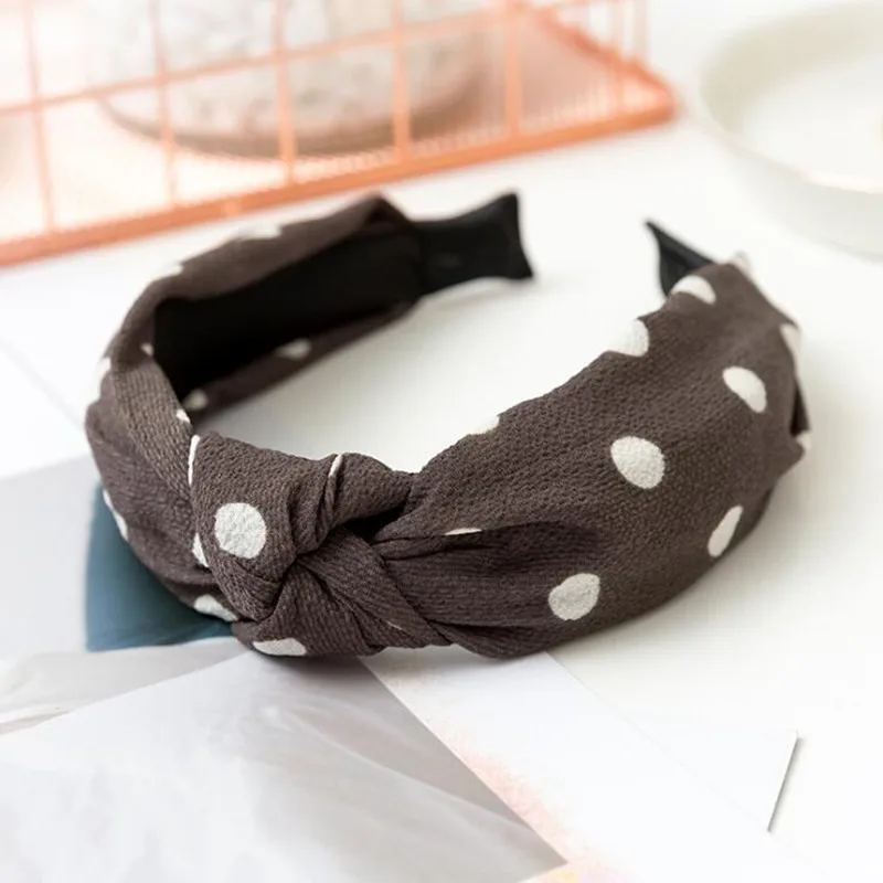 

Womens Headband Twist Hairband Bow Knot Cross Tie Velvet Headwrap Hair Band Hoop Hair Accessories