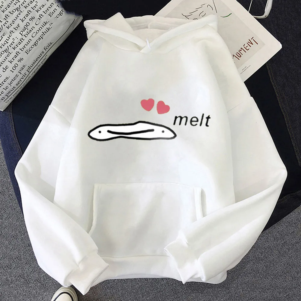 

Korean Cartoon Oversized Sweatshirt Women/Men Punk Clothes Dream Smp Melt Print Unisex Graphic Hoodies Loose streetwear 3 COTTON